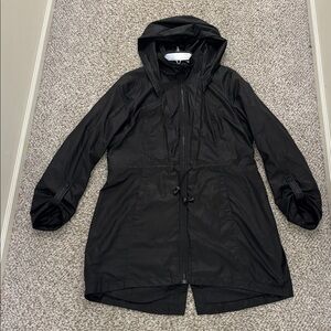 Soia & Kyo black lightweight windbreaker jacket XL